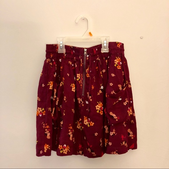 Floral Print Garage Skirt - Picture 1 of 5